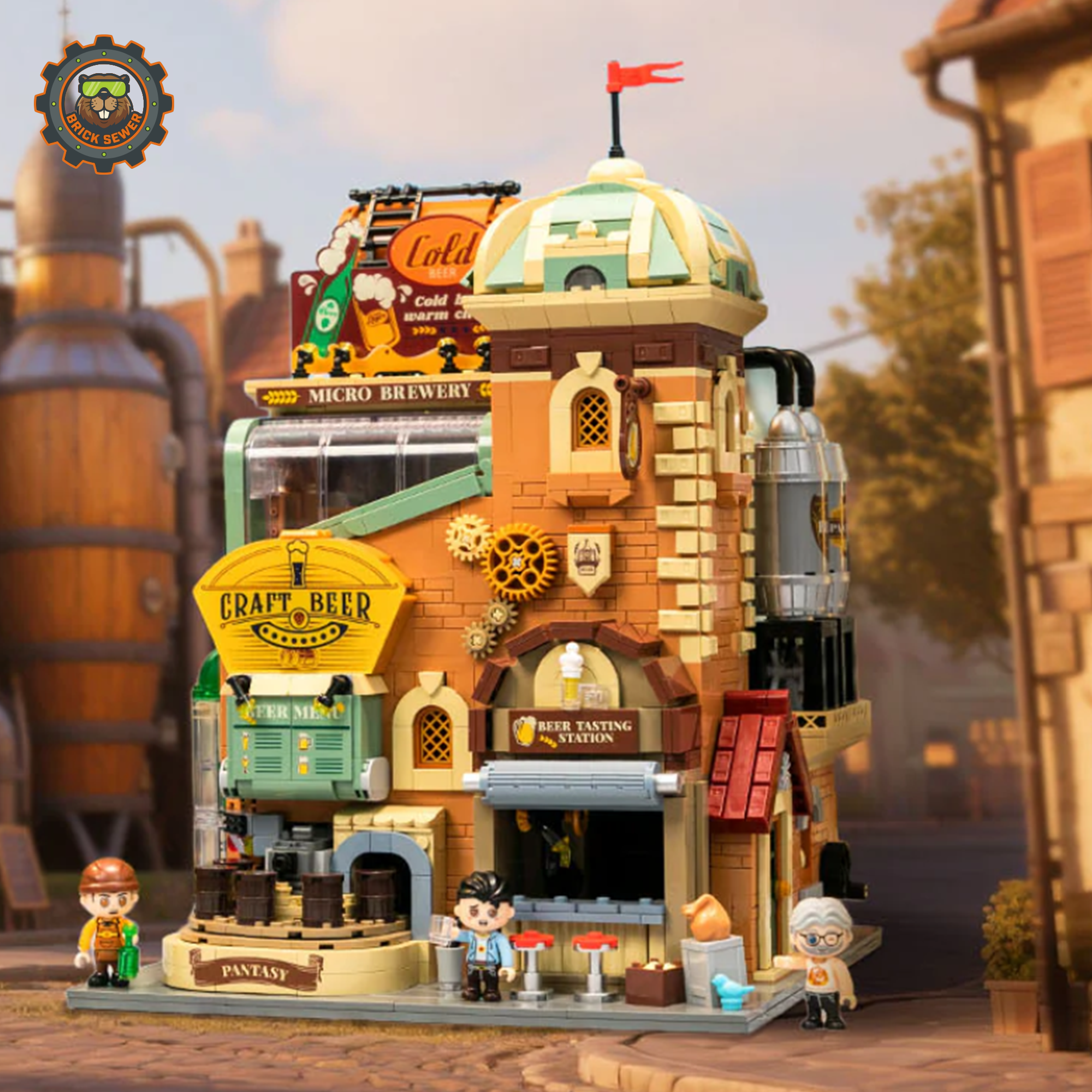 Craft Brewery 3266pcs | Brick Building Set - Image 8 of 8 | TheBrickTube