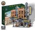 Motorcycle Restaurant 2994pcs | Building Blocks Set - Main Image | TheBrickTube