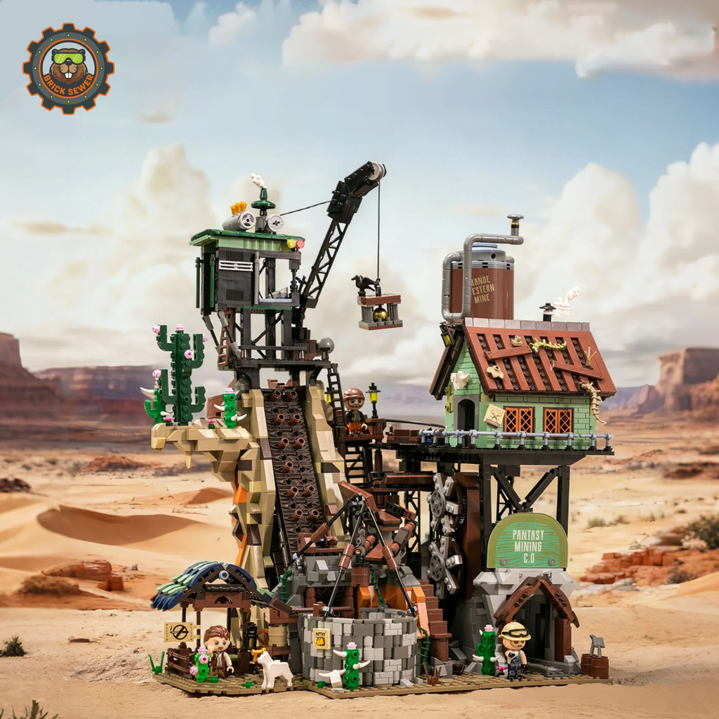 Western Mine 2990pcs - Image 6 of 6 | TheBrickTube