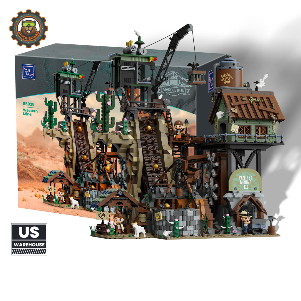 Western Mine 2990pcs - Main Image | TheBrickTube
