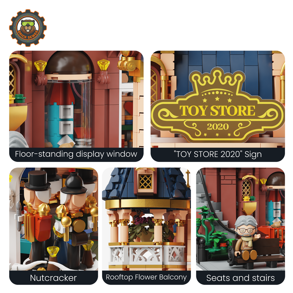 Toy Store 2978pcs - Image 4 of 9 | TheBrickTube