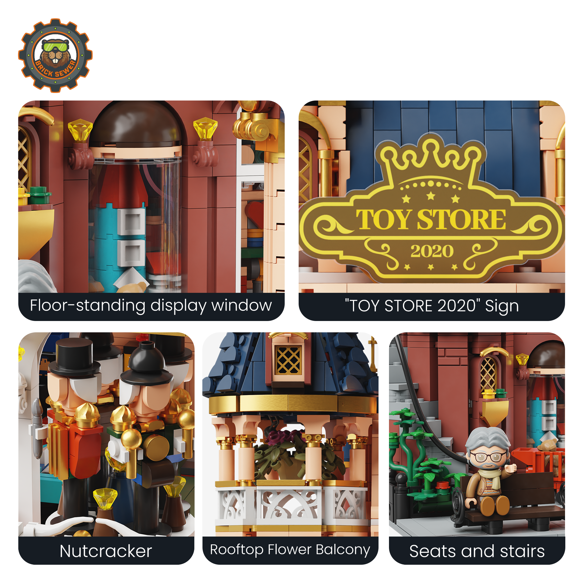 Toy Store 2978pcs - Image 4 of 9 | TheBrickTube