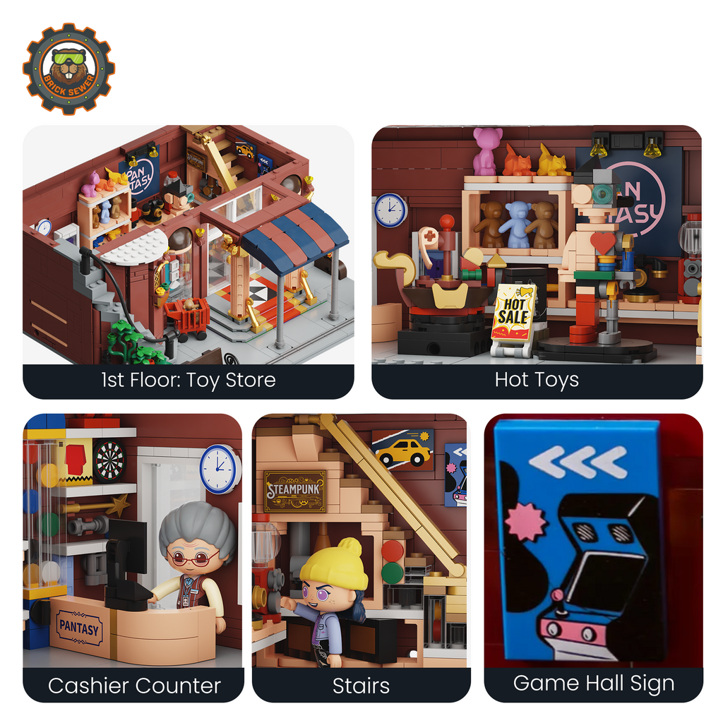 Toy Store 2978pcs - Image 5 of 9 | TheBrickTube