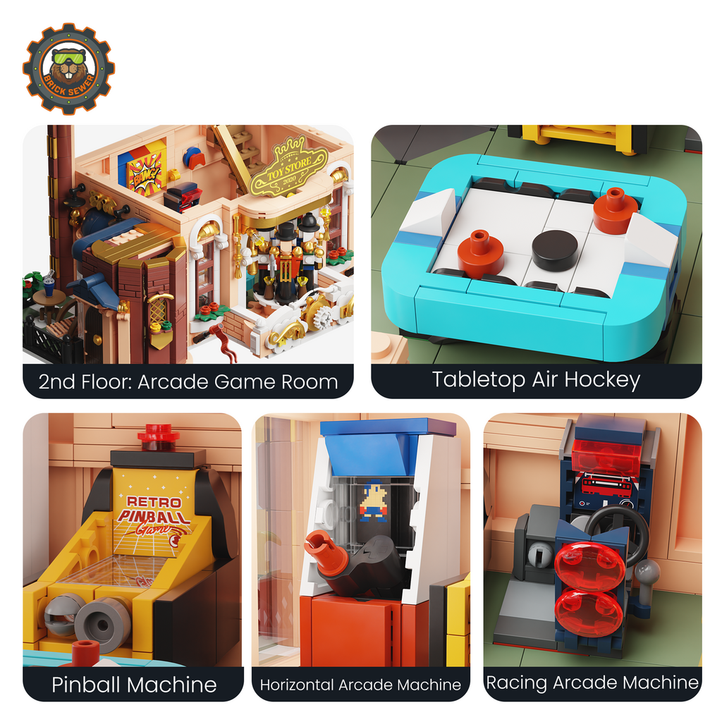 Toy Store 2978pcs - Image 6 of 9 | TheBrickTube