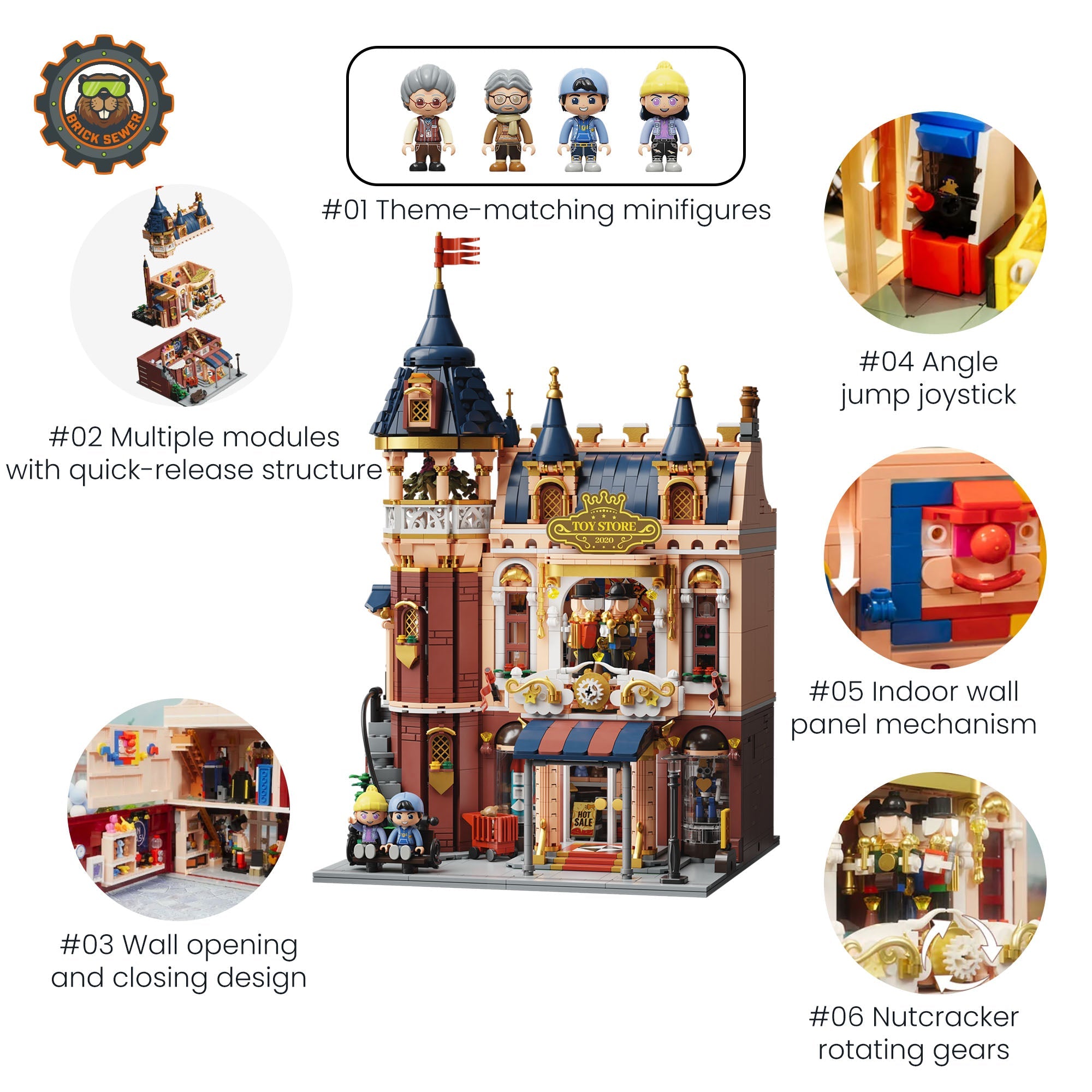 Toy Store 2978pcs - Image 2 of 9 | TheBrickTube