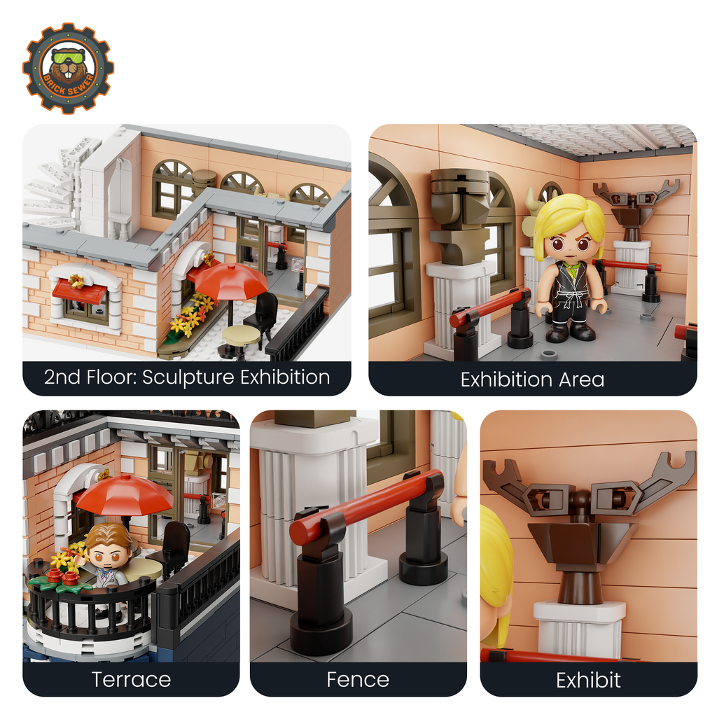Blossom Cafe 2826pcs | Floral Building Blocks - Image 5 of 8 | TheBrickTube
