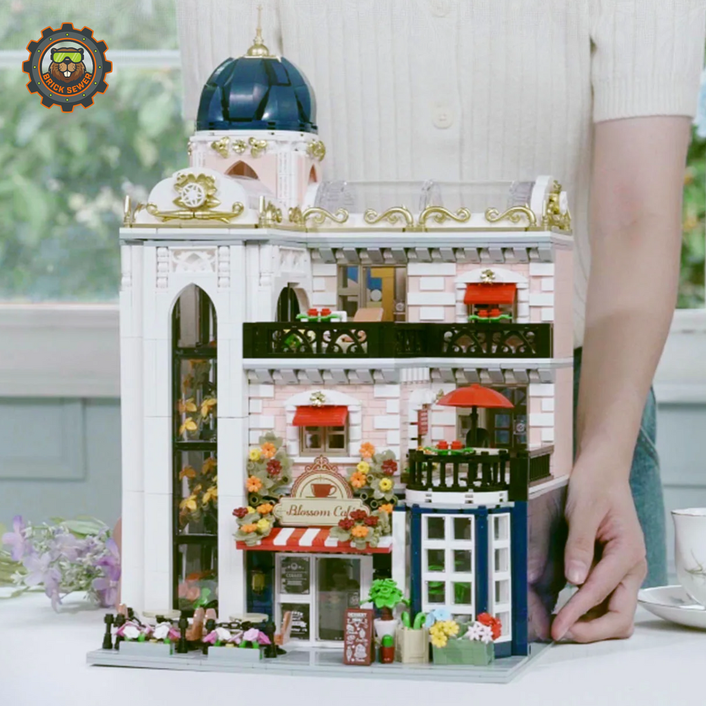 Blossom Cafe 2826pcs | Floral Building Blocks - Image 8 of 8 | TheBrickTube