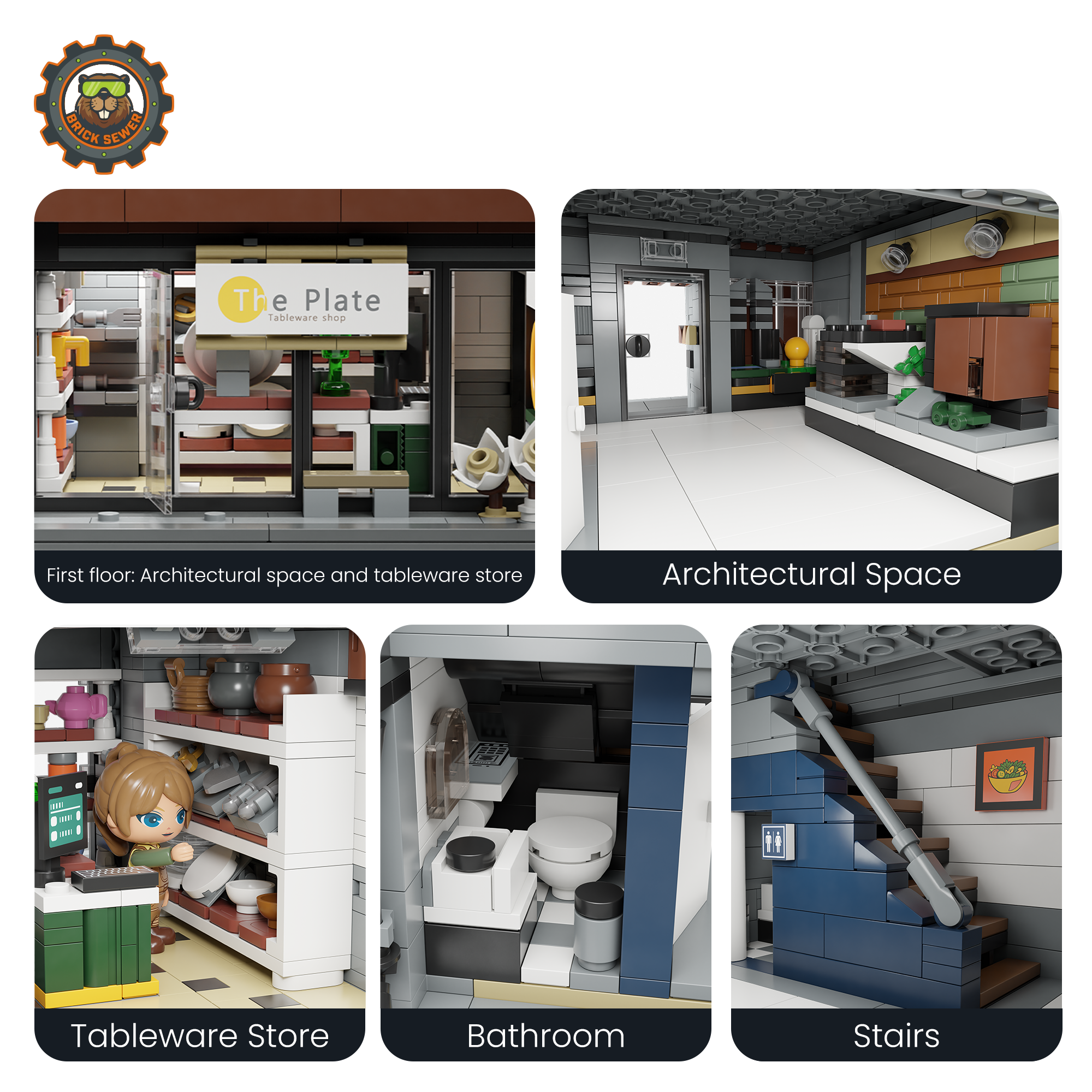 Architecture Firm 3427pcs | Brick Building Set - Image 4 of 8 | TheBrickTube