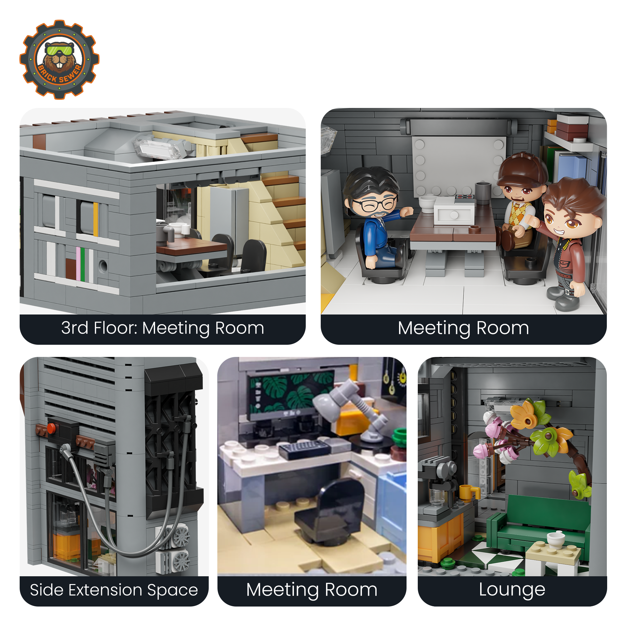 Architecture Firm 3427pcs | Brick Building Set - Image 6 of 8 | TheBrickTube