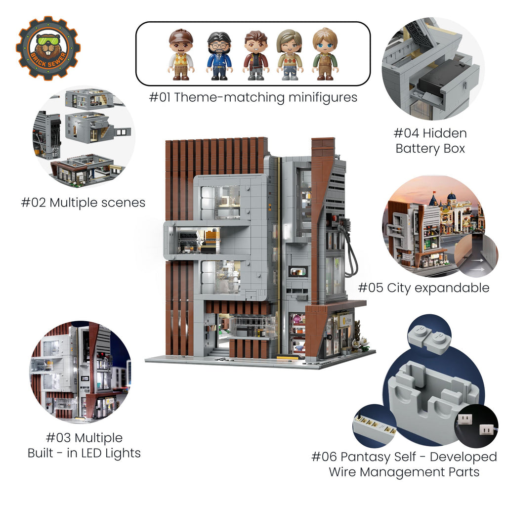Architecture Firm 3427pcs | Brick Building Set - Image 2 of 8 | TheBrickTube