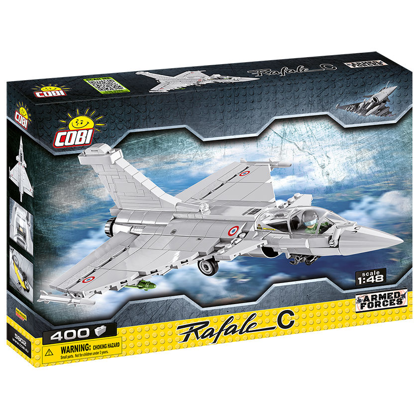 Dassault Rafale C Fighter Jet Building Set - Main Image | TheBrickTube