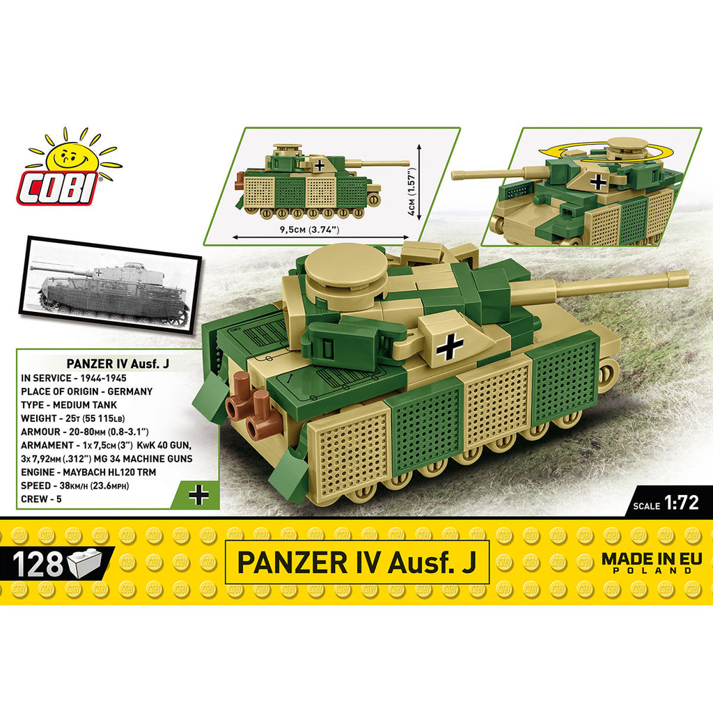 Panzer IV Ausf. J Tank 1:72 Scale Building Set - Image 4 of 6 | TheBrickTube