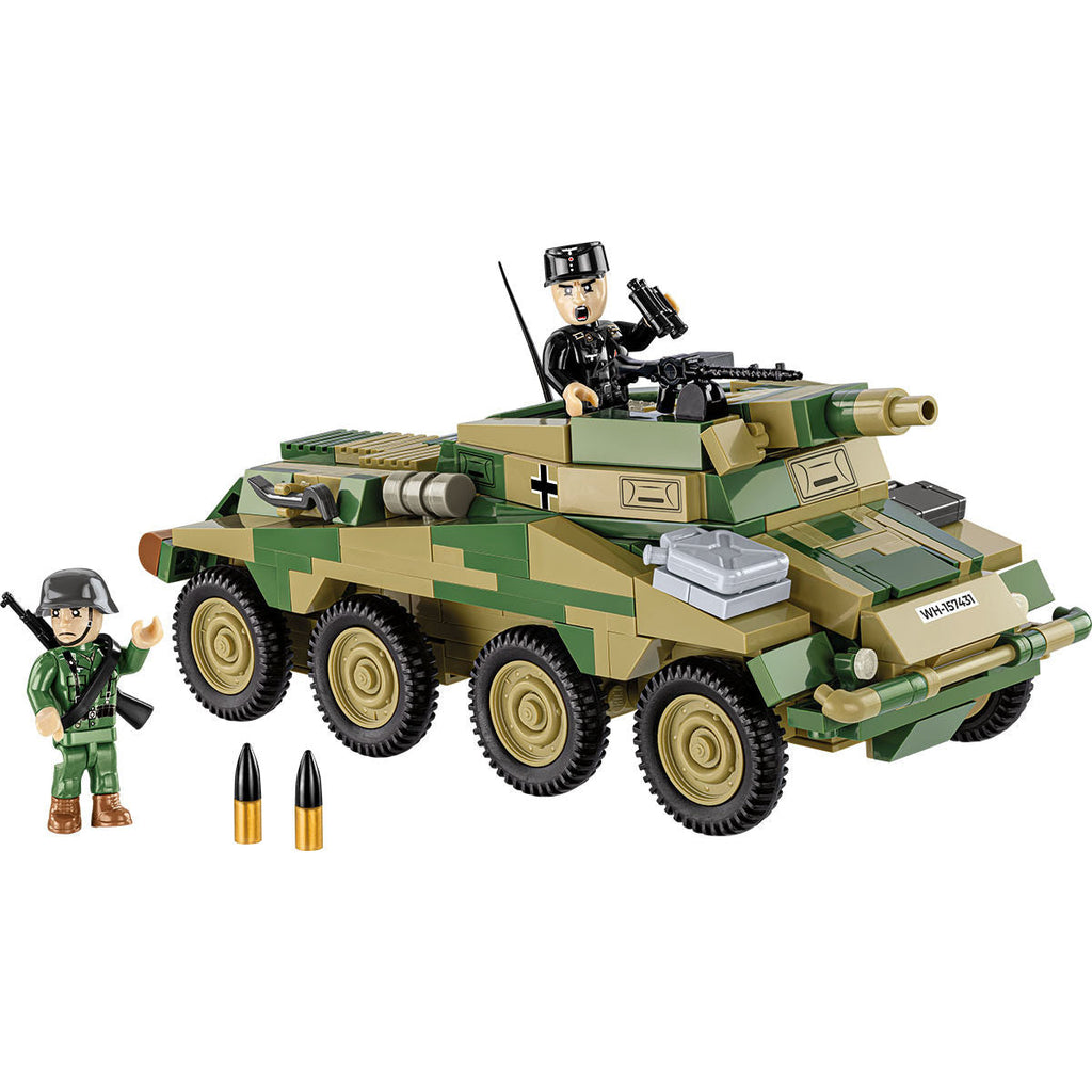 Sd.Kfz. 234/3 Stummel Armored Vehicle Building Set - Image 5 of 6 | TheBrickTube
