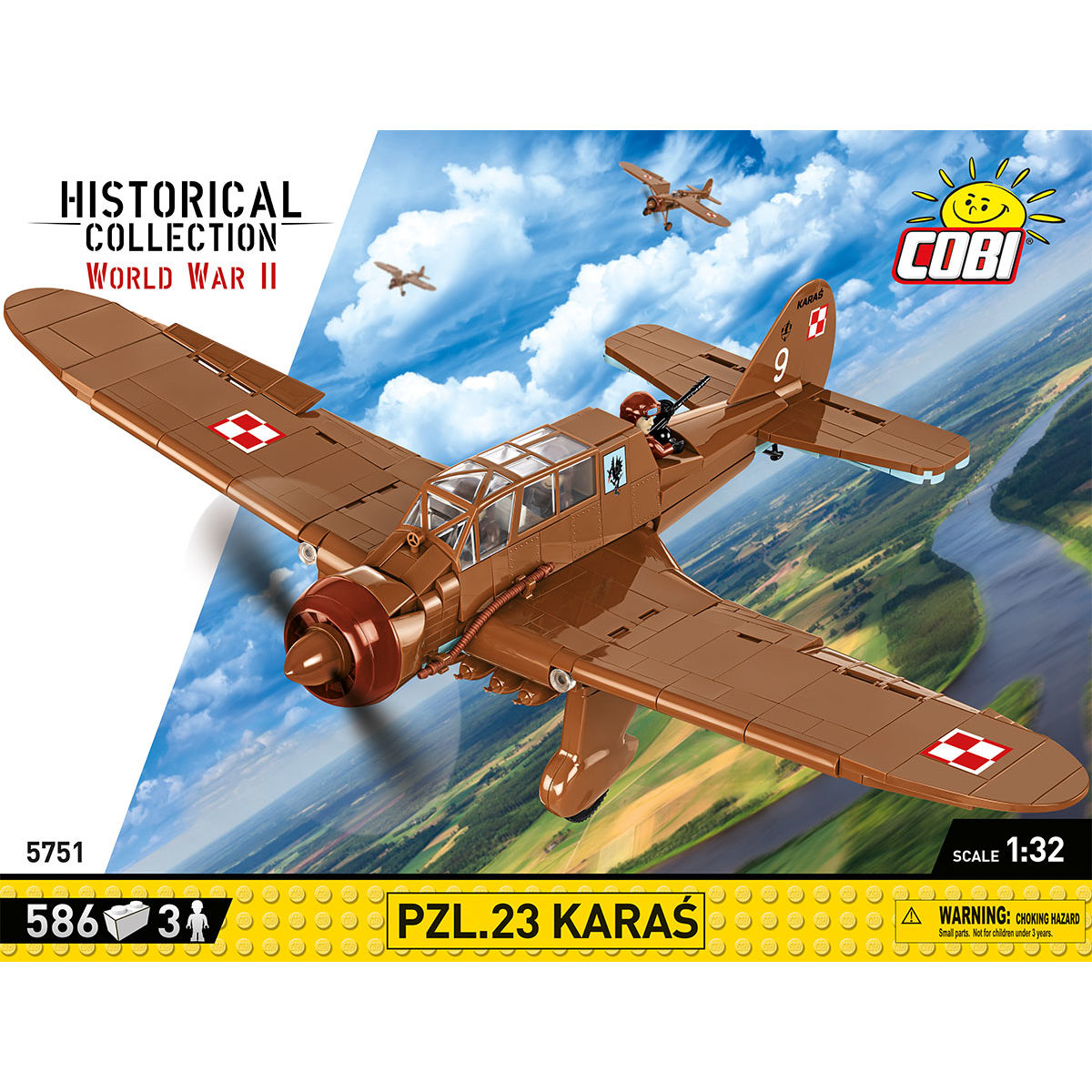 PZL.23 Karas Light Bomber Building Set - Image 3 of 6 | TheBrickTube
