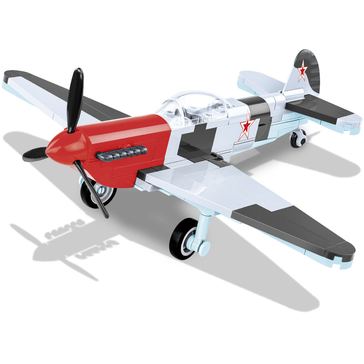 Yakovlev YAK-3 Fighter Building Set - Image 3 of 6 | TheBrickTube
