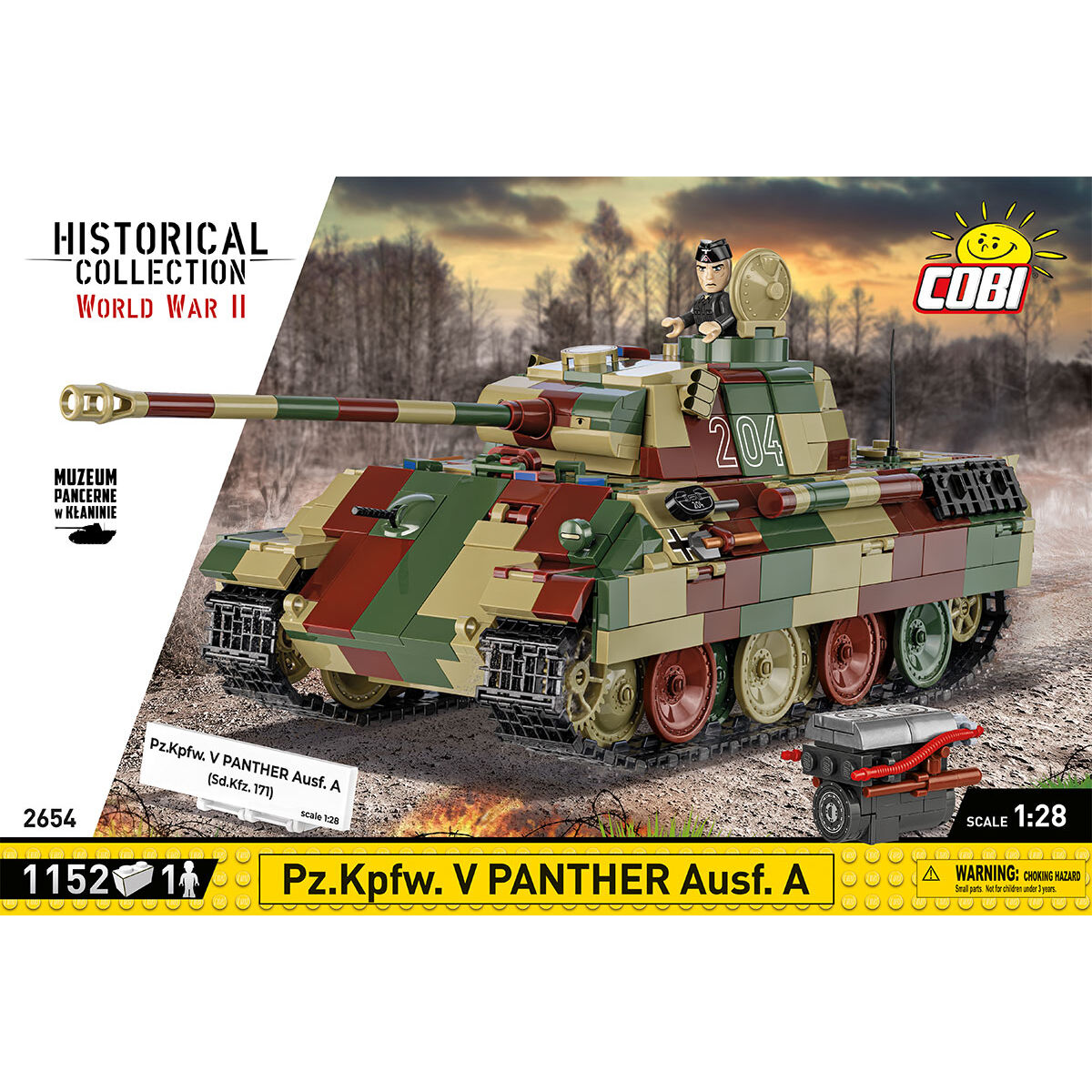 Pz.Kpfw. V PANTHER Ausf. A Tank Building Set - Image 3 of 6 | TheBrickTube