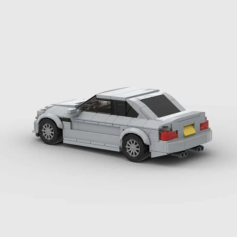 BMW M3 E46 brick model - display view - TheBrickTube