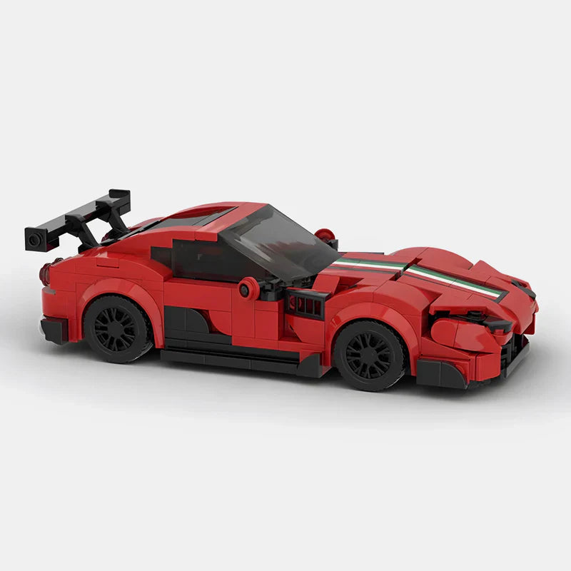 Ferrari 812 GTS brick model - detail close-up - TheBrickTube