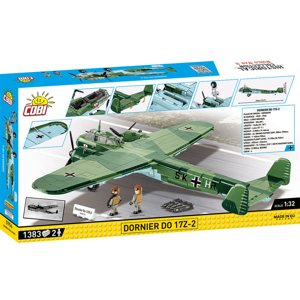 Dornier DO 17Z-2 Light Bomber Building Set - Image 2 of 6 | TheBrickTube