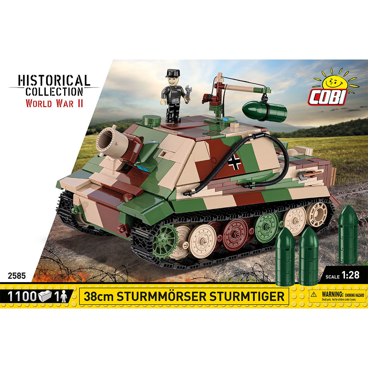 38cm Sturmmörser Sturmtiger Assault Gun Building Set - Image 3 of 6 | TheBrickTube