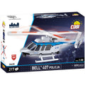 Bell 407 Policja Helicopter Building Set - Main Image | TheBrickTube