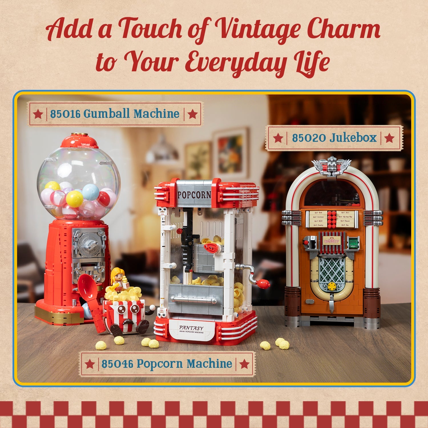 Pantasy Popcorn Machine 85046 - Image 8 of 9 | TheBrickTube