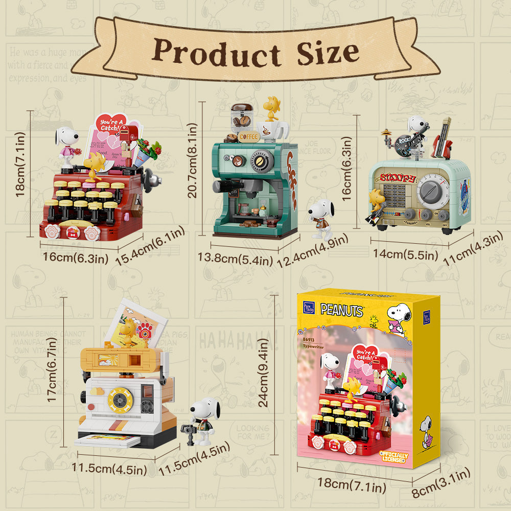 Pantasy x Snoopy Retro Time Series 86913-86916 - Image 5 of 9 | TheBrickTube