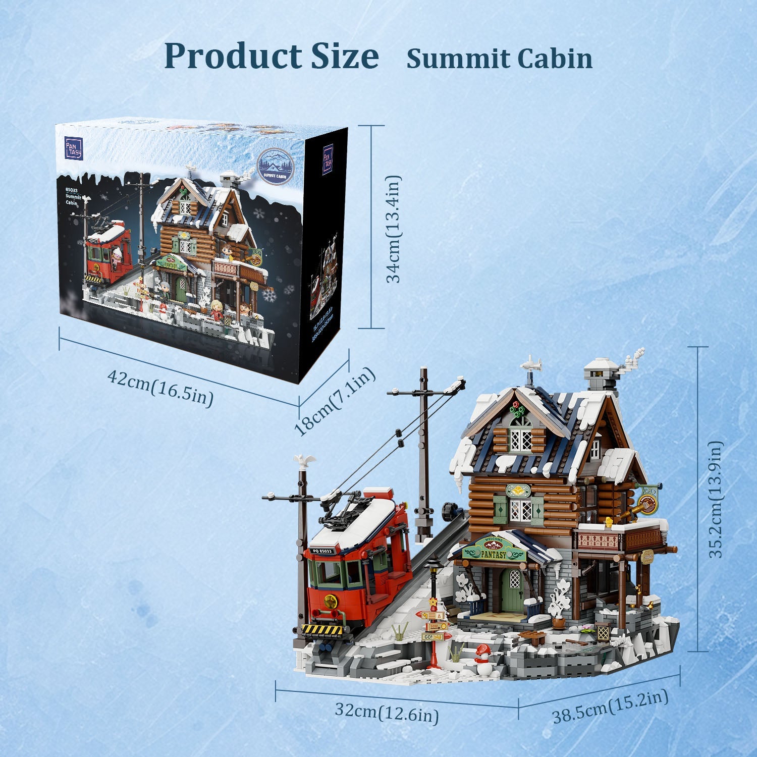 Pantasy Summit Cabin 85033 - Image 8 of 8 | TheBrickTube