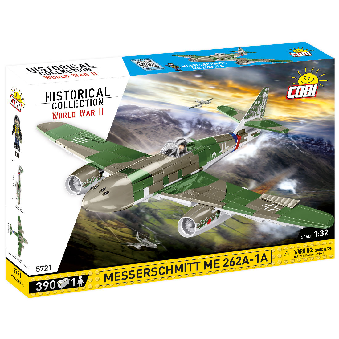 Messerschmitt ME 262A-1A Building Set - Main Image | TheBrickTube