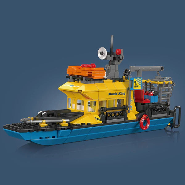 MouldKing 10134 Mini Underwater Exploration Ship City - Image 3 of 8 | TheBrickTube