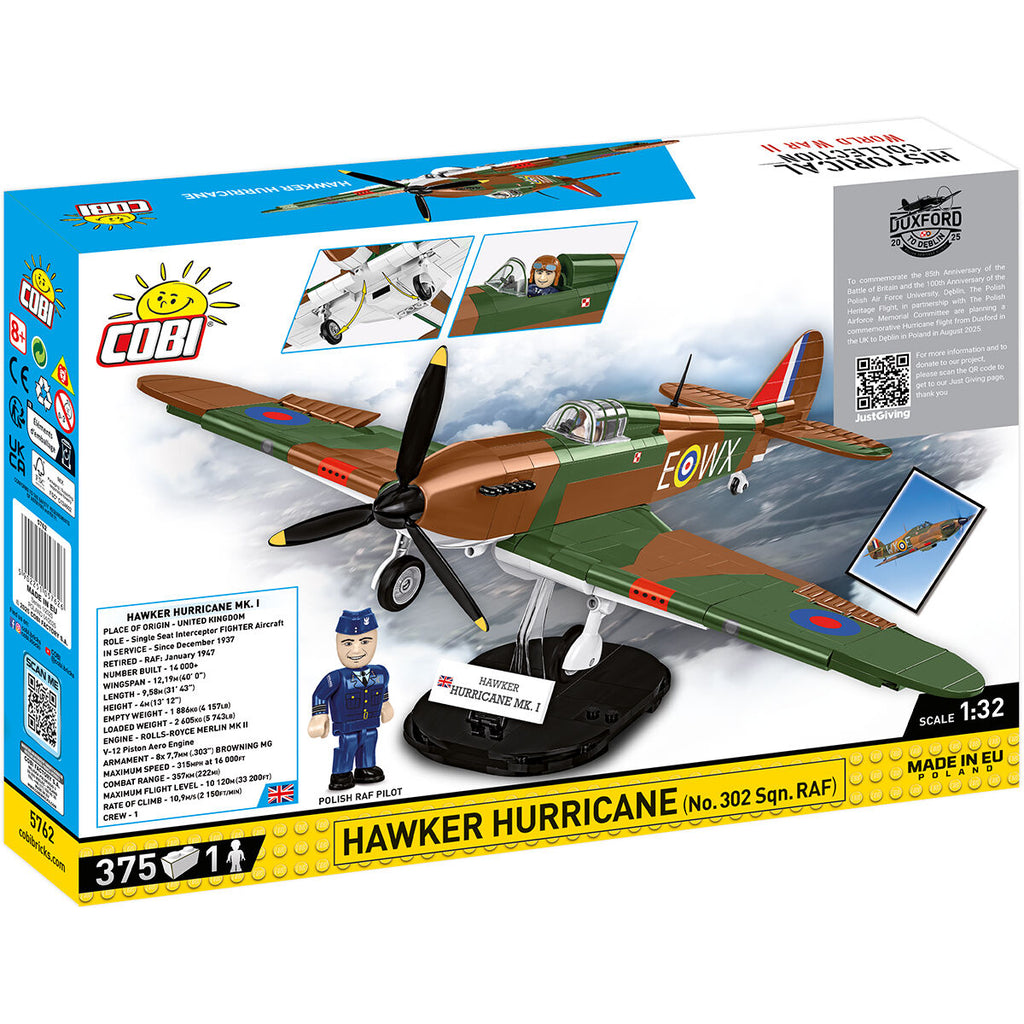 Hawker Hurricane (No. 302 Sqn. RAF) Fighter Building Set - Image 2 of 6 | TheBrickTube