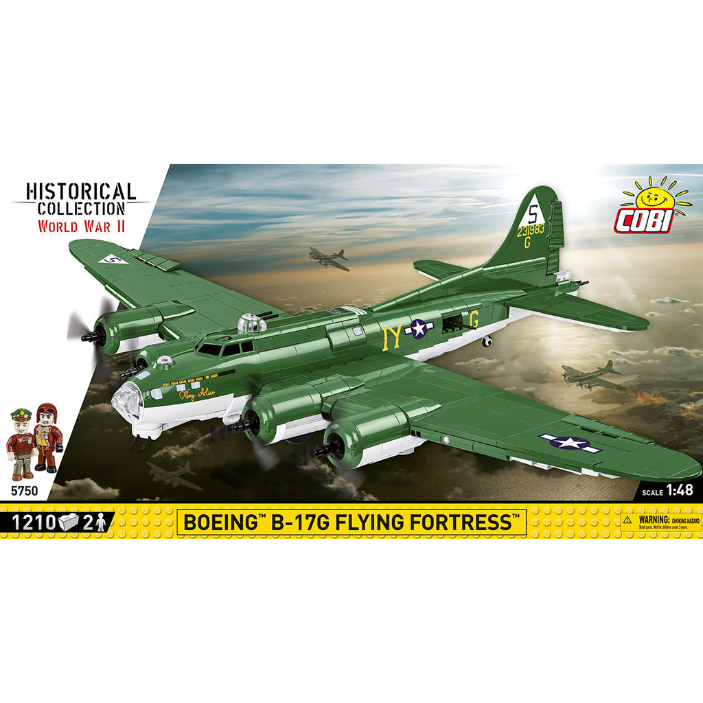 Boeing B-17G Flying Fortress Bomber Building Set - Image 3 of 6 | TheBrickTube