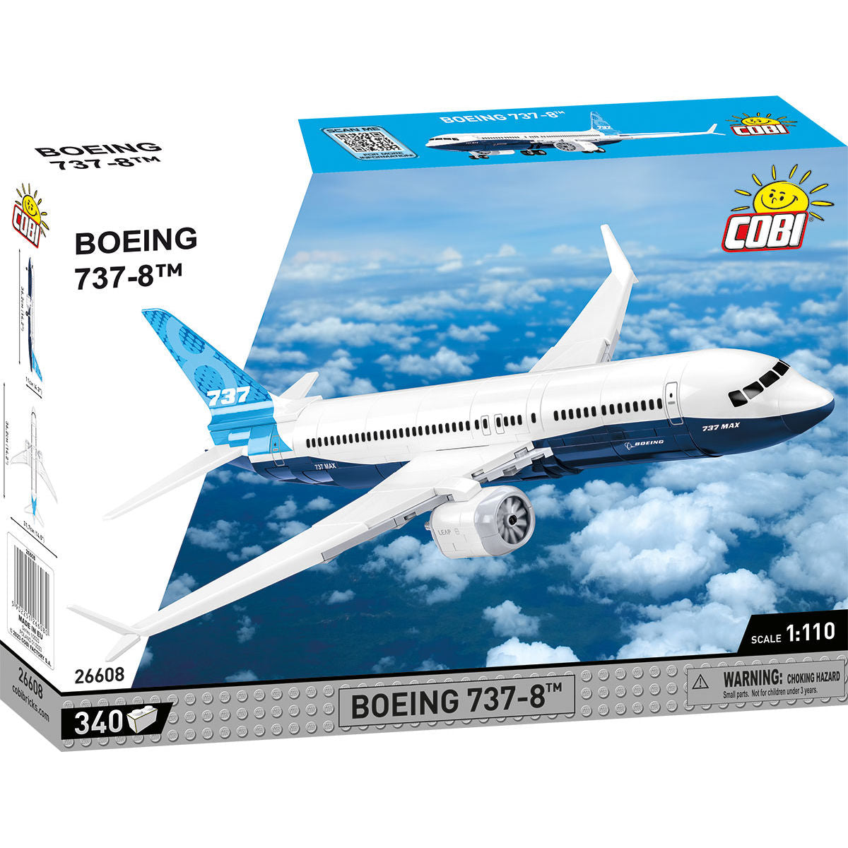 Boeing 737-8 Passenger Jet Building Set - Main Image | TheBrickTube