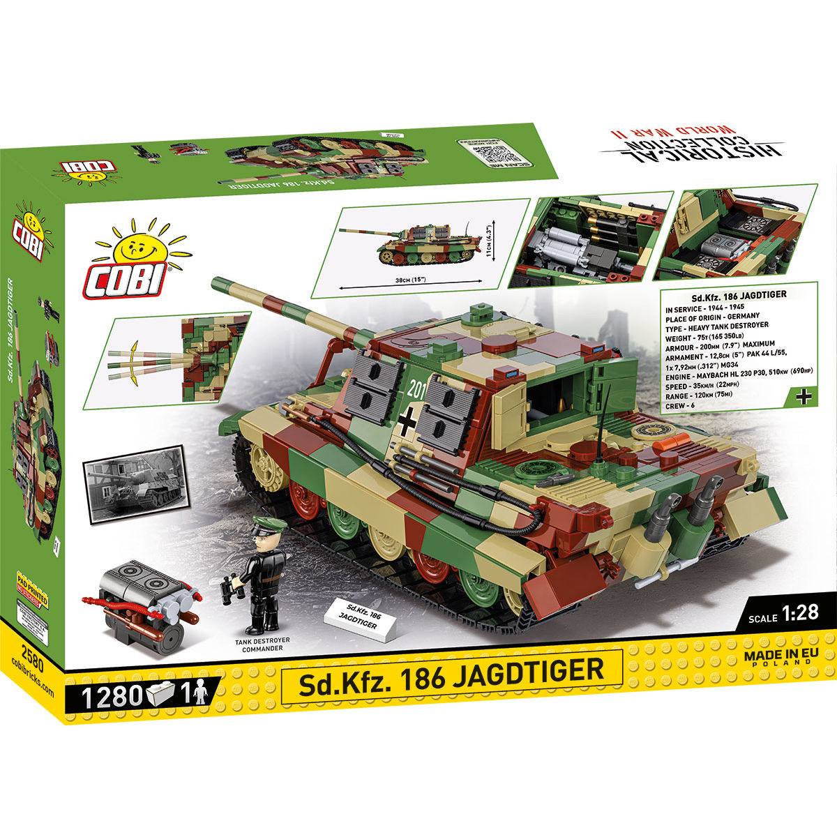 PanzerJäger Tiger Heavy Tank Destroyer Building Set - Image 2 of 6 | TheBrickTube