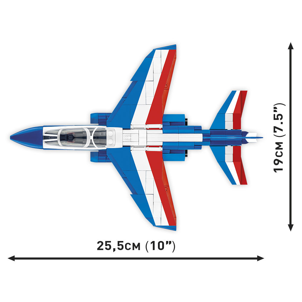 Alpha Jet - Patrouille de France Attack Jet Building Set - Image 6 of 6 | TheBrickTube