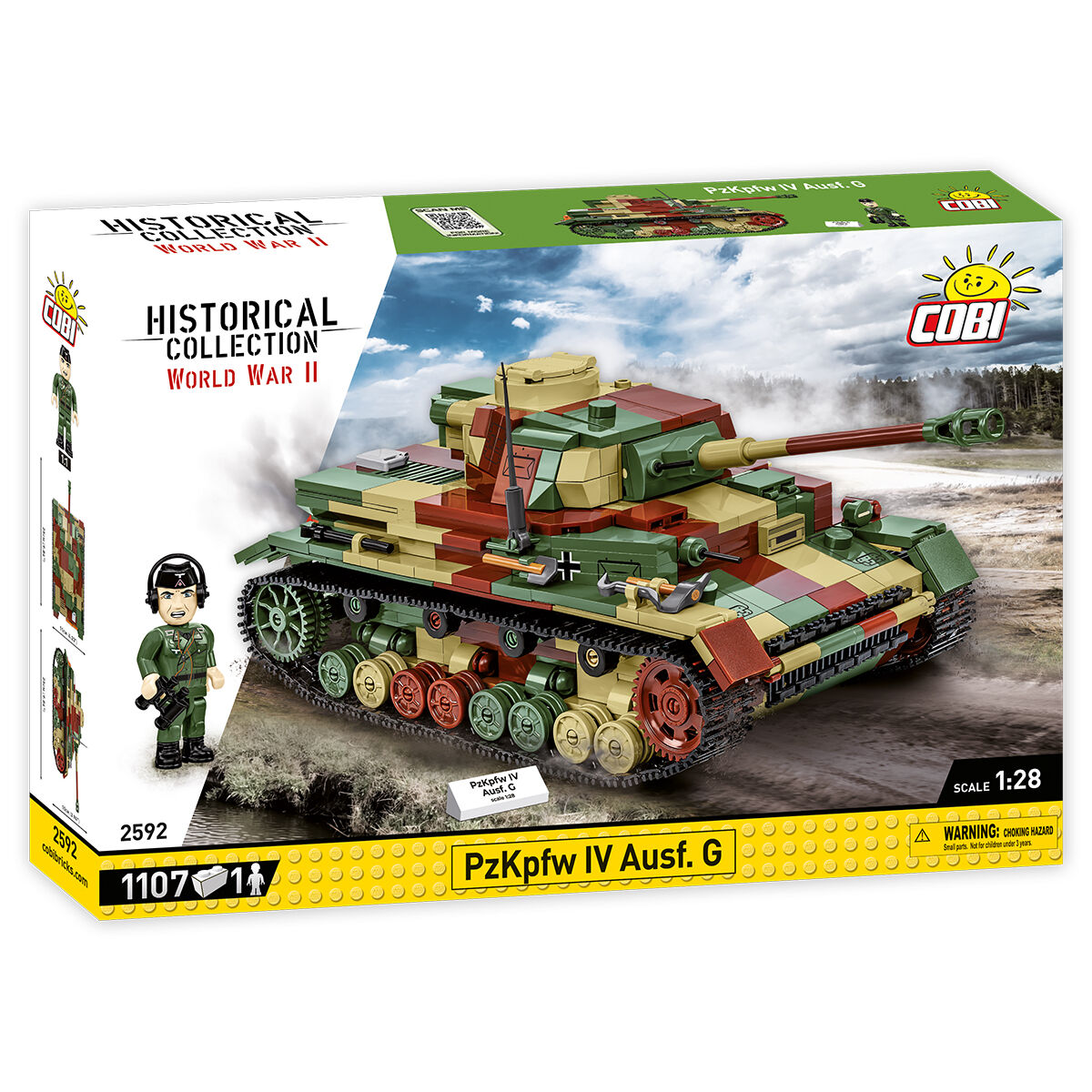 PanzerKampfWagen IV Ausf. G Tank Building Set - Main Image | TheBrickTube