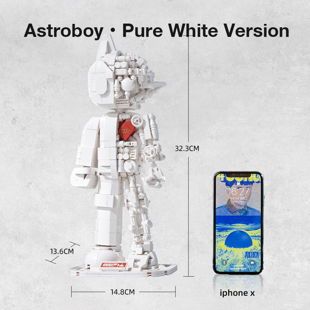 Pantasy Astro Boy Pure White Version 86206 - Image 8 of 10 | TheBrickTube