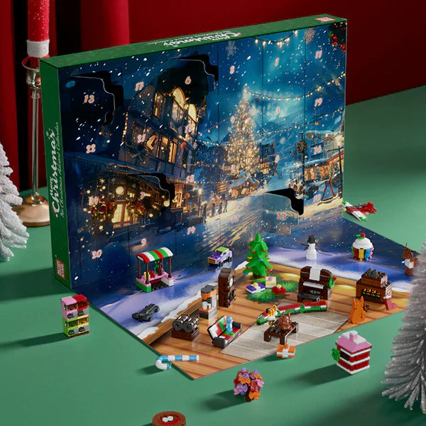 MouldKing Christmas Advent Calendar Blind Box Poke Box Christmas - Image 2 of 14 | TheBrickTube