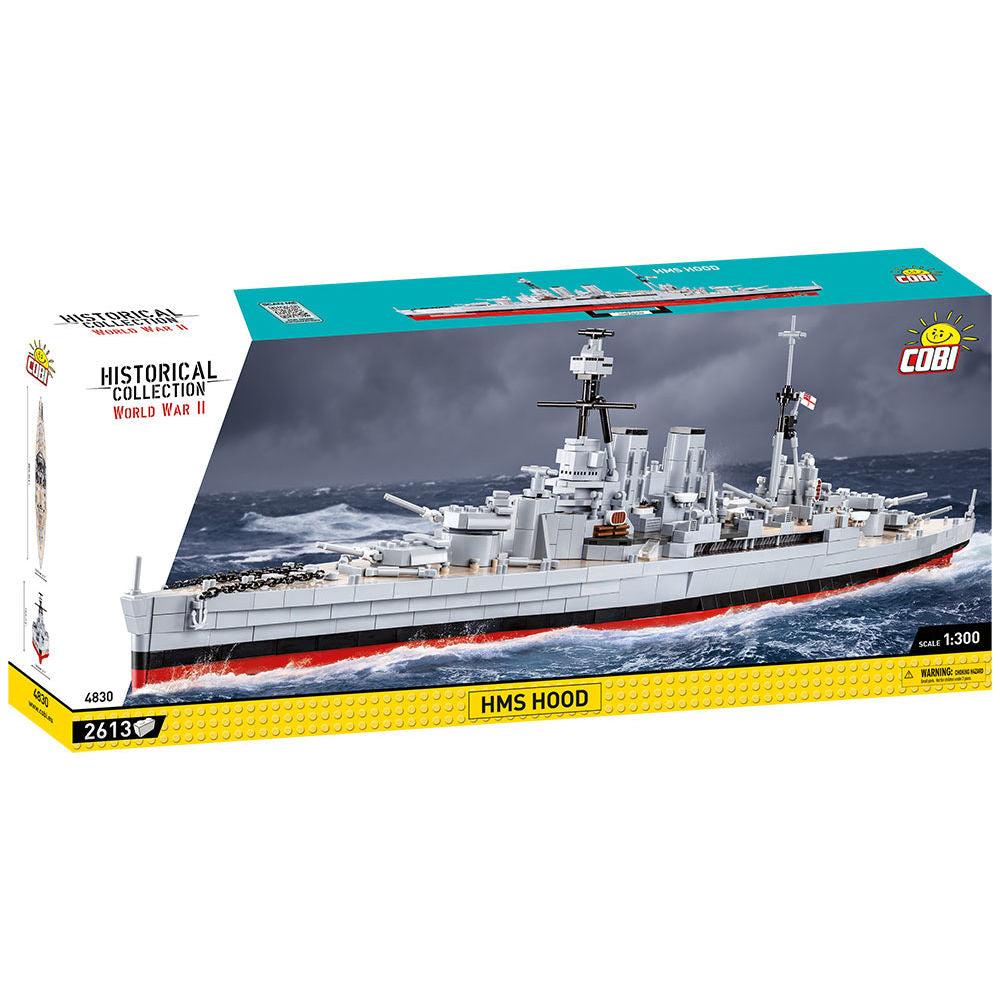 HMS Hood Battlecruiser Building Set - Main Image | TheBrickTube