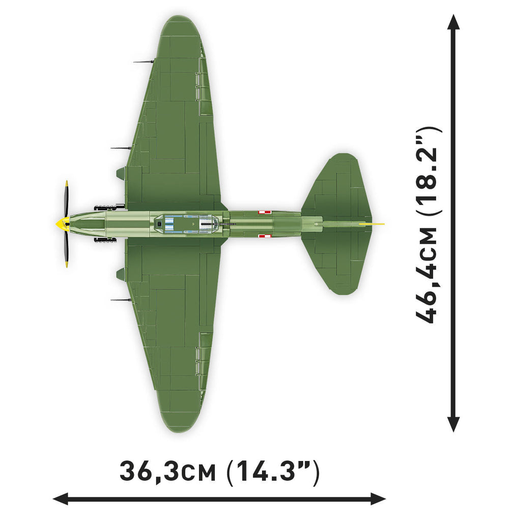 IL-2M3 Shturmovik Building Set - Image 6 of 6 | TheBrickTube