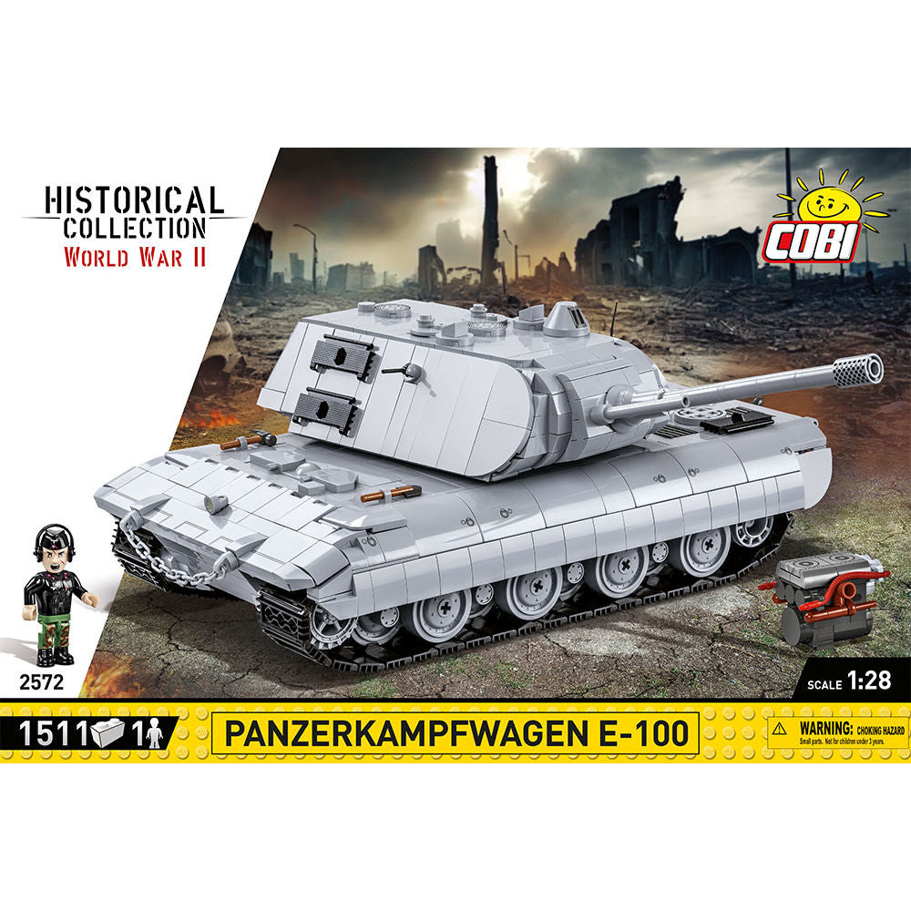 Panzerkampfwagen E-100 Tank Building Set - Image 3 of 6 | TheBrickTube