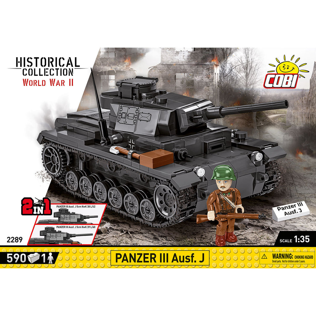 Panzer III Ausf. J Tank Building Set - Image 3 of 6 | TheBrickTube
