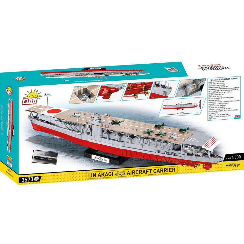 IJN Akagi Aircraft Carrier Building Set - Image 2 of 6 | TheBrickTube
