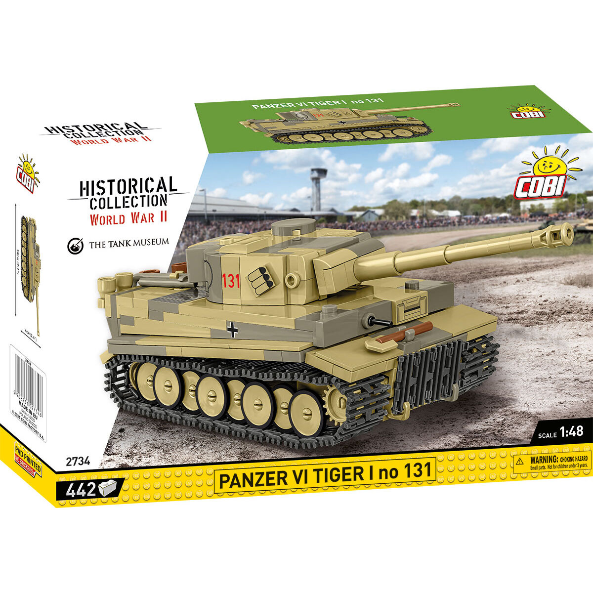 Panzer VI Tiger I no 131 Tank 1:48 Building Set - Main Image | TheBrickTube