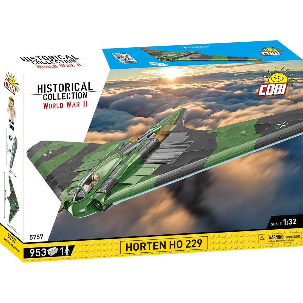 Horten Ho 229 Fighter/Bomber Jet Building Set - Main Image | TheBrickTube