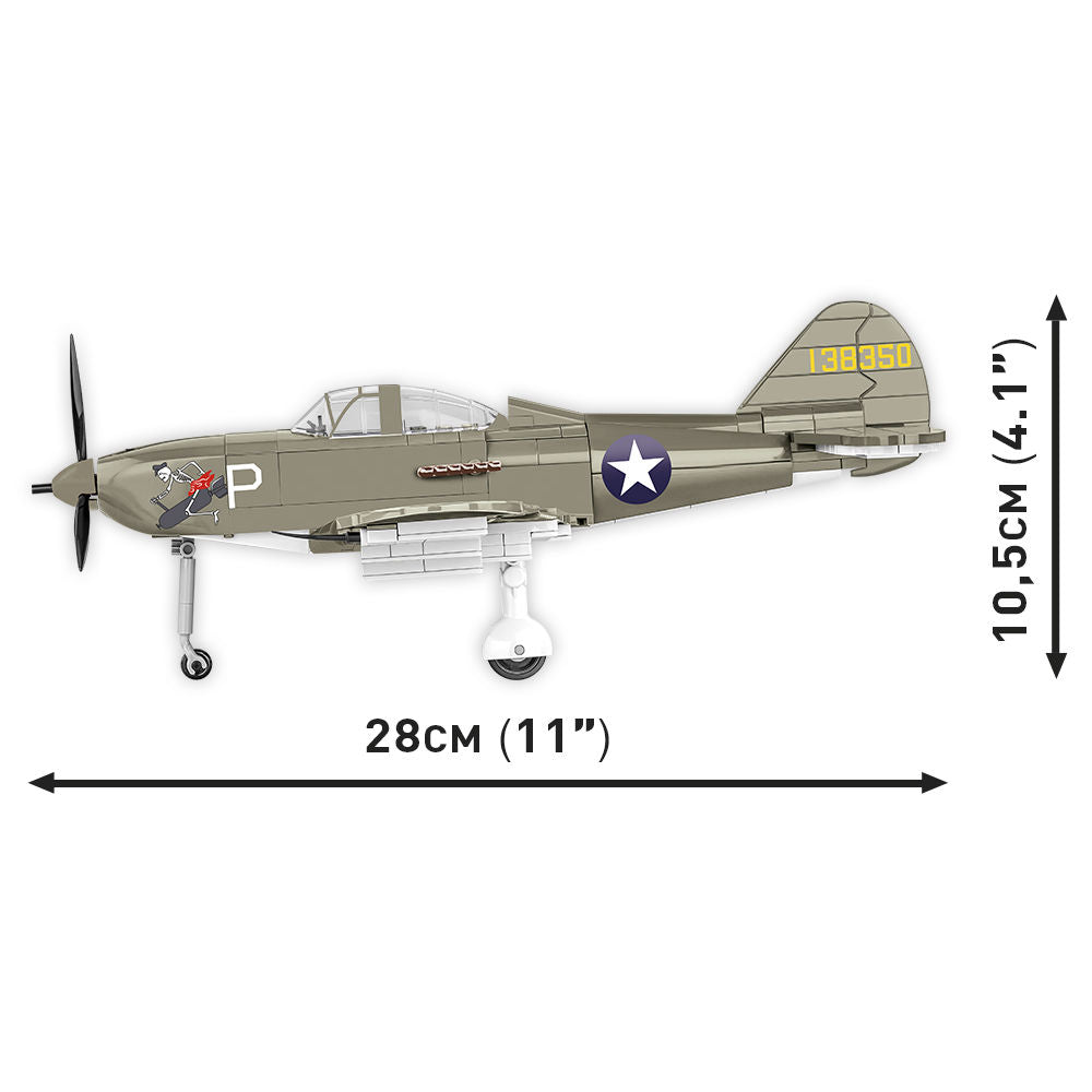 Bell P-39D Airacobra Fighter Building Set - Image 5 of 6 | TheBrickTube