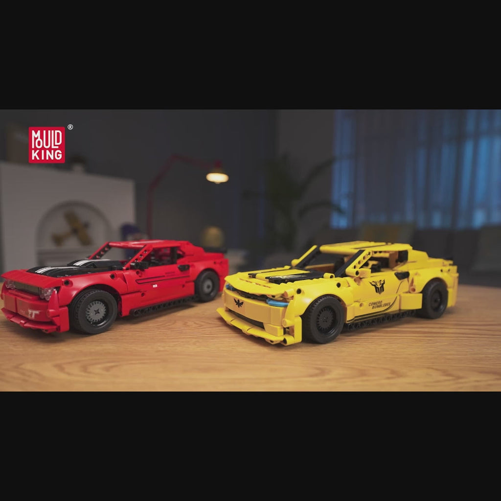 15080S Challenger American Muscle Car Model Building Set | 763 PCS - Image 8 of 8 | TheBrickTube