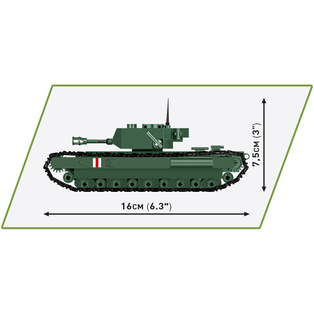 Churchill MK. IV Tank 1:48 Building Set - Image 5 of 6 | TheBrickTube