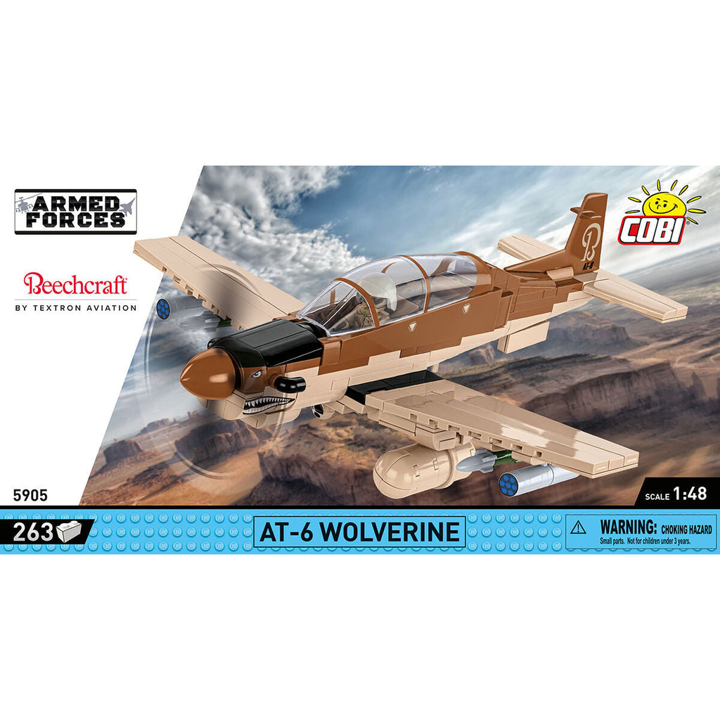 Beechcraft AT-6 Wolverine Turboprop Building Set - Image 3 of 6 | TheBrickTube