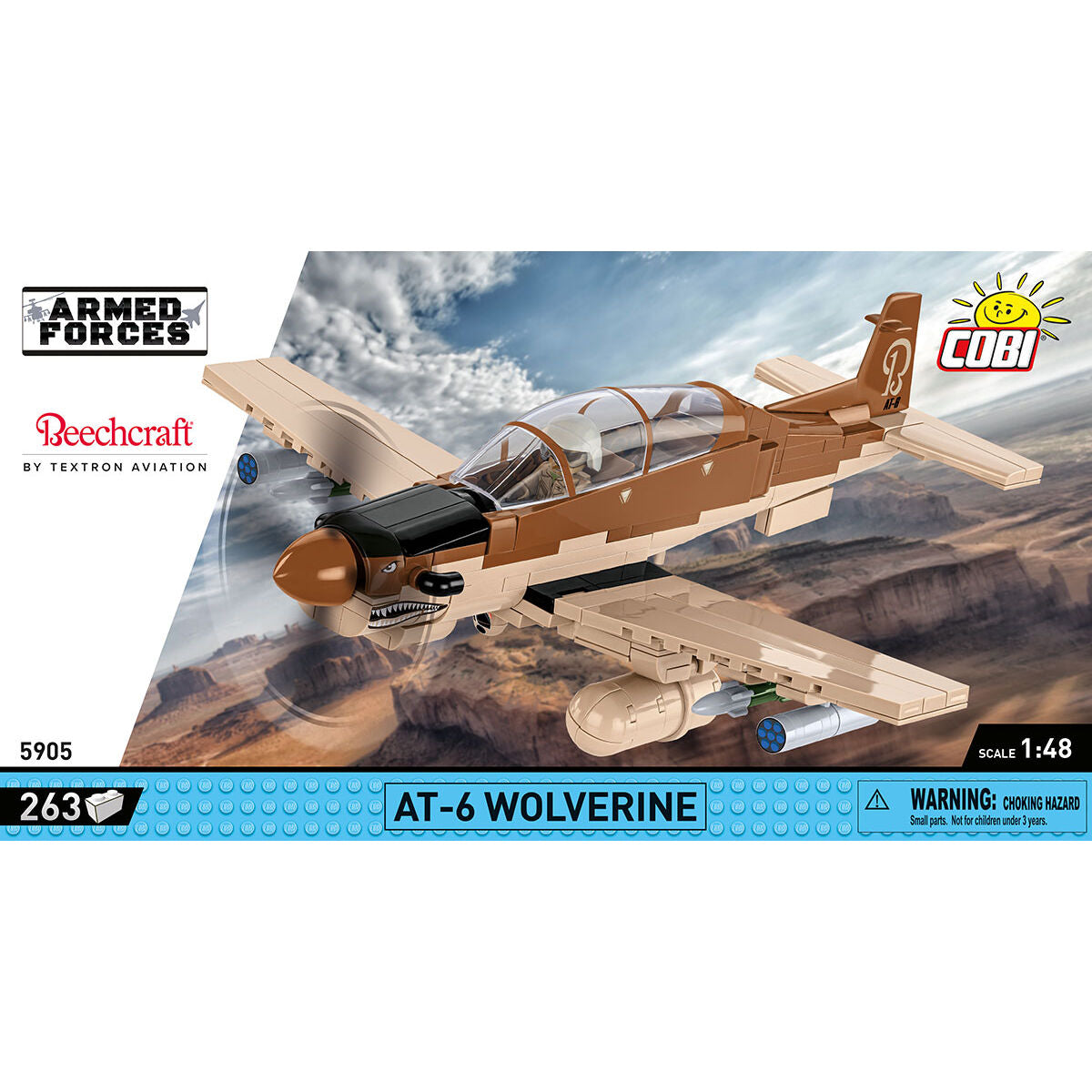 Beechcraft AT-6 Wolverine Turboprop Building Set - Image 3 of 6 | TheBrickTube